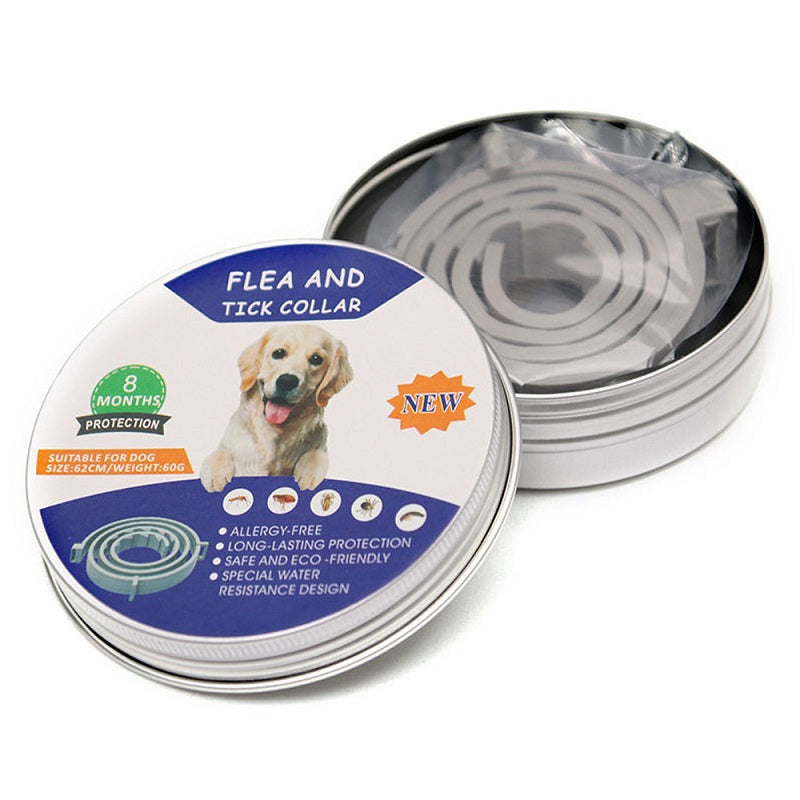 Adjustable Natural Oil Flea Tick Prevention Cats Collar