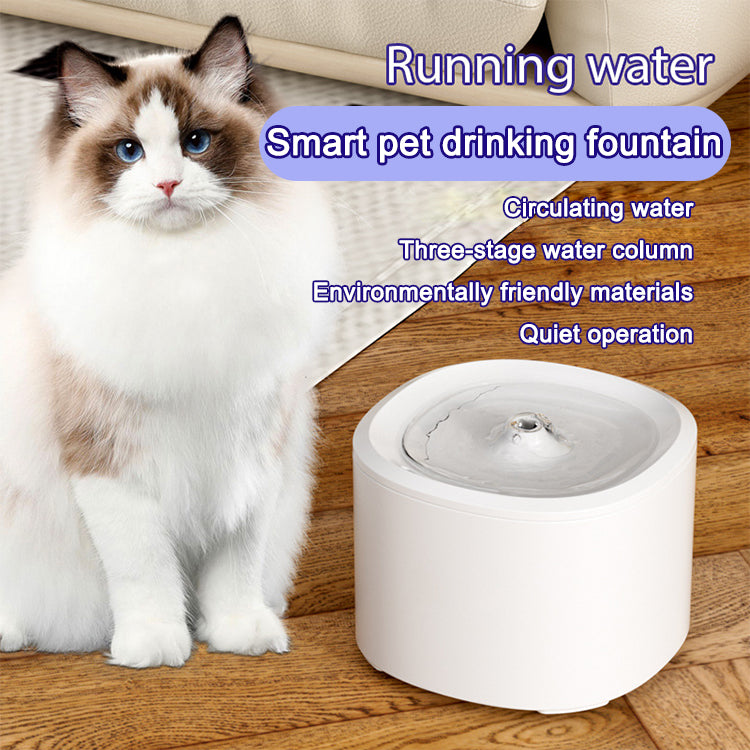 Smart Cat Water Fountain – Ultra-Quiet & Filtered Hydration