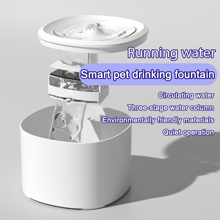 Smart Cat Water Fountain – Ultra-Quiet & Filtered Hydration