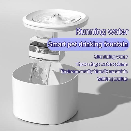 Smart Cat Water Fountain – Ultra-Quiet & Filtered Hydration
